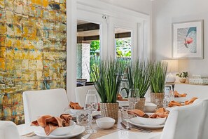 Dining - Welcome to Happy Daze – A Bright, Tropical Retreat with a Private Pool Near It All! (Oakland Park)