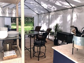 Dining - Glamping in the Captain’s Quarters! (Wendover)