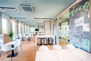 Daily buffet breakfast (EUR 13.9 per person)