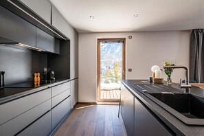 Dishwasher - EYONG - Premium apartment with sauna and hot tub (Chamonix-Mont-Blanc)