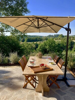 Restauration en plein air