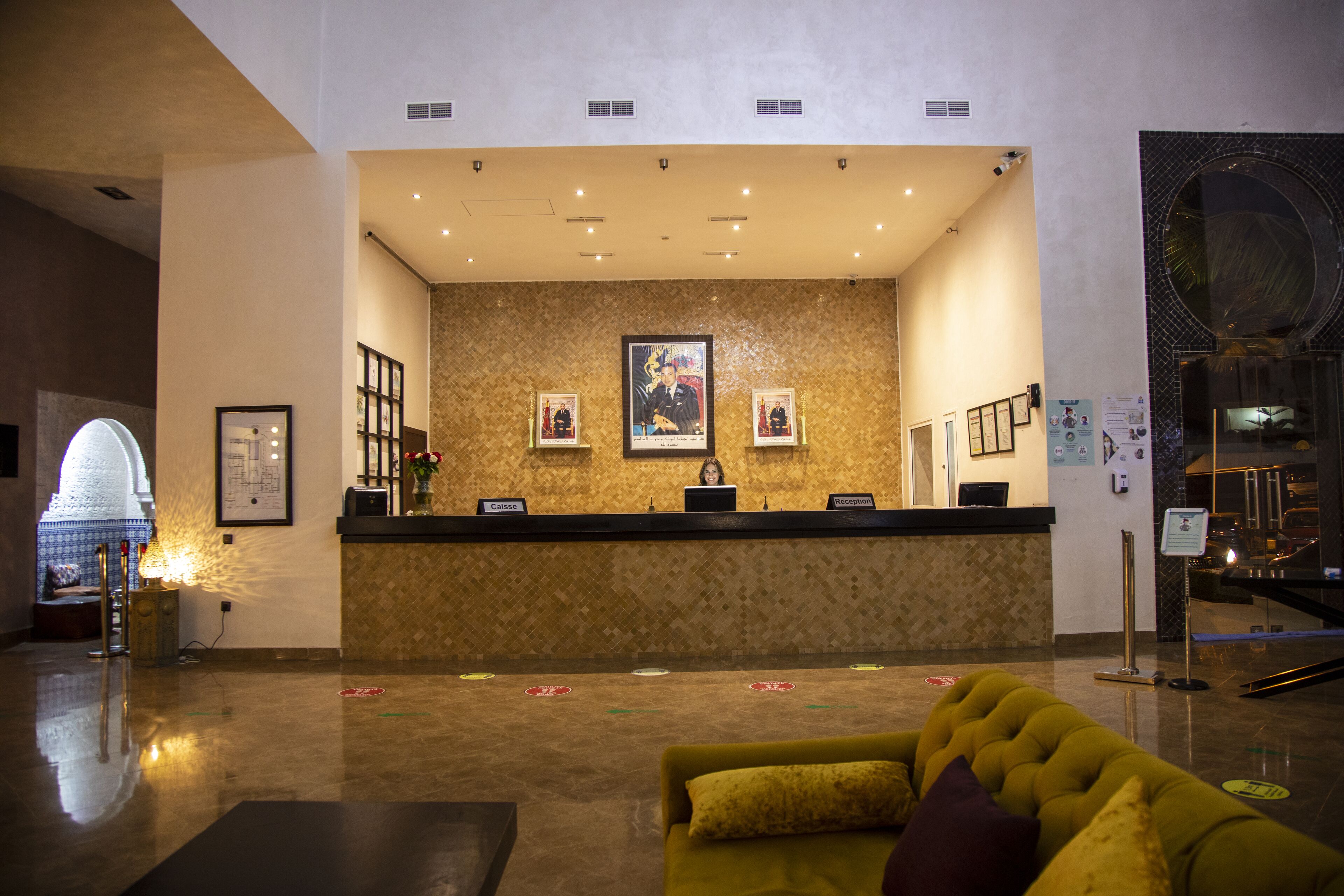 check-in/check-out kiosk