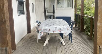 Bungalow Confortable à 200m de la Plage