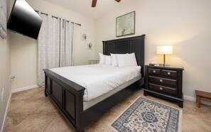 4 bedrooms, iron/ironing board, free WiFi, bed sheets