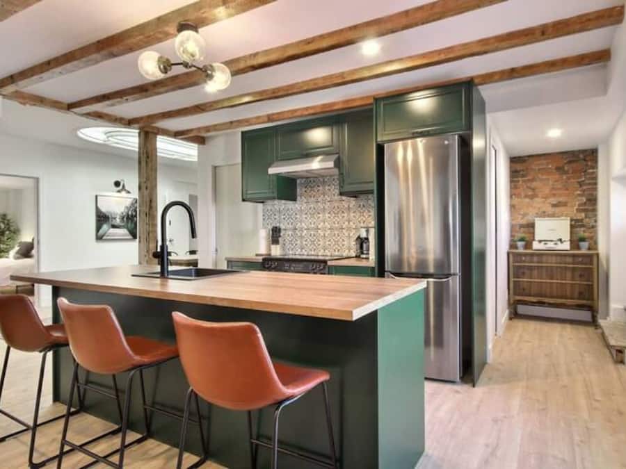 Apartamento luxo | Opções para refeição no quarto