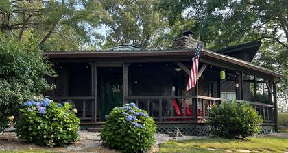 Uniquely styled octagon shaped home. Just 2 miles to the lake