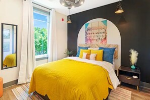 1 chambre, bureau, fer et planche à repasser, Wi-Fi gratuit