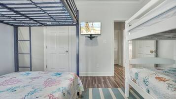 2 dormitorios, tabla de planchar con plancha, wifi y ropa de cama