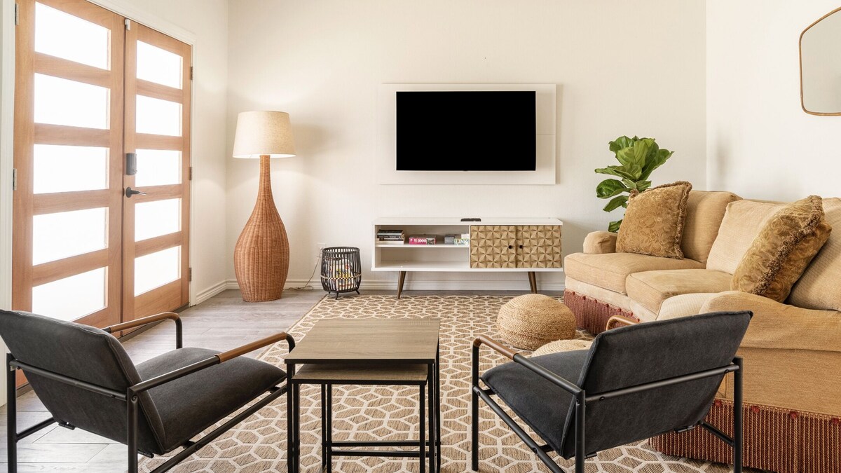 CENTRALLY LOCATED	!! NEW ONE-STORY HOME near downtown. “Horace Whispers” <br>