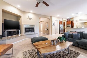 Älytelevisio, takka