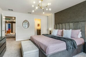 5 bedrooms, travel cot, WiFi, bed sheets
