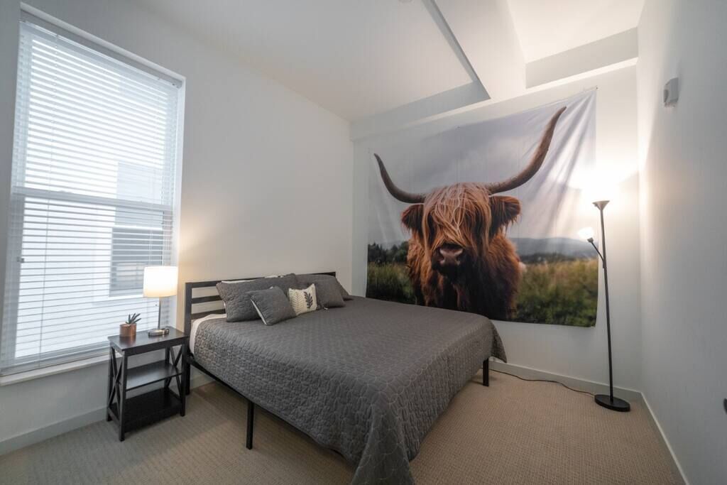 2 slaapkamers, een strijkplank/strijkijzer, wifi, beddengoed