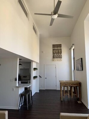 1 bedroom, iron/ironing board, internet, bed sheets