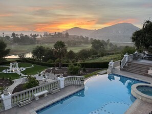 Alberca al aire libre 