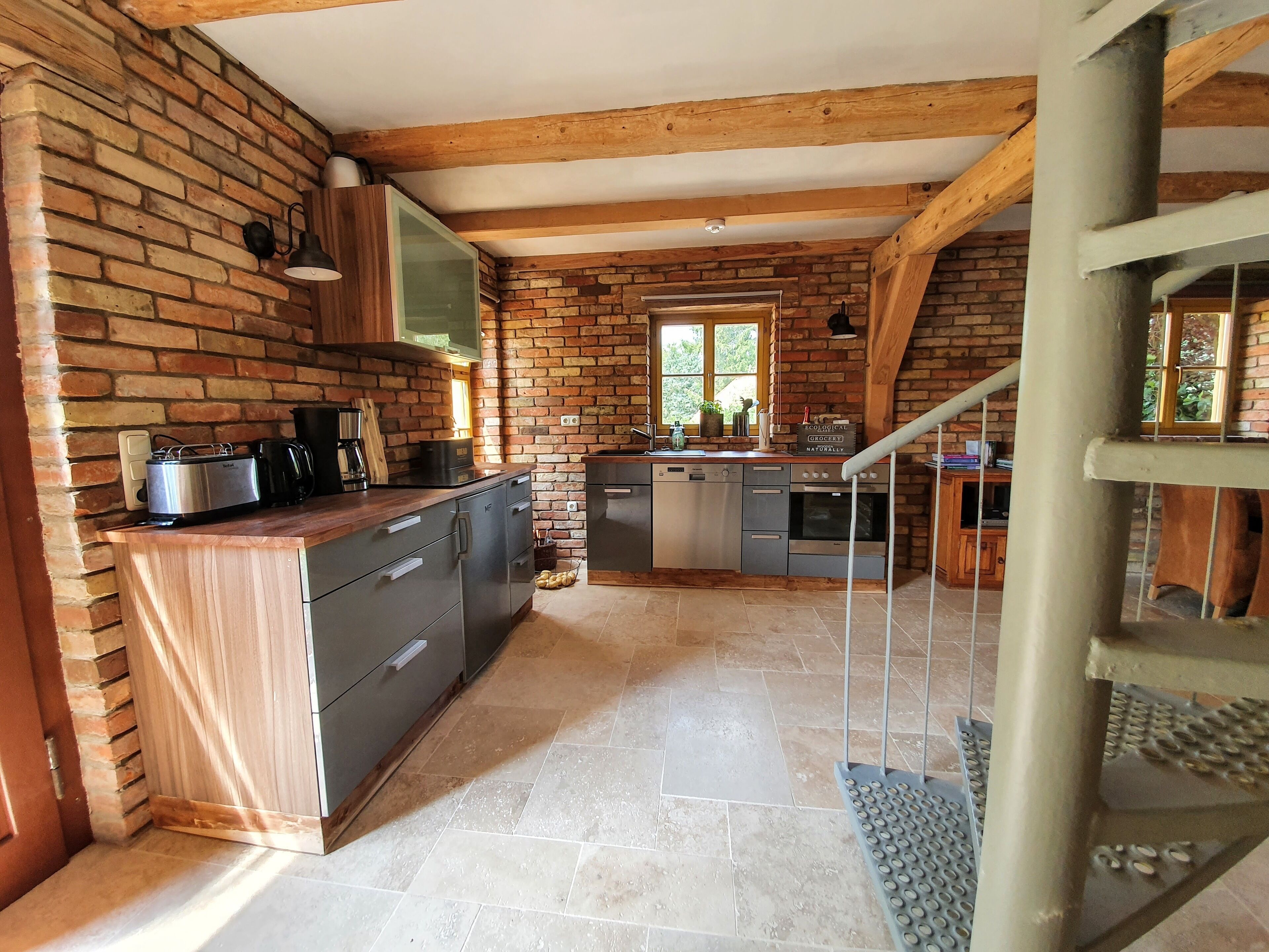 Kühlschrank, Ofen, Herdplatte, Geschirrspüler