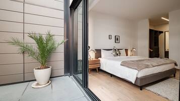 Exclusive-lejlighed | Terrasse/gårdhave