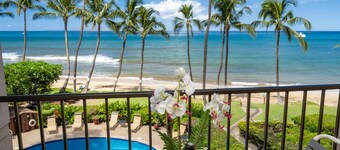 Beachfront Oasis for Two on Sugar Beach in Kihei - Kealia Condominiums #302