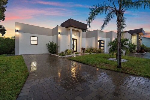 Sea Gem | Waterfront Oasis w/ Pool, Dock + Paddle/Kayaks