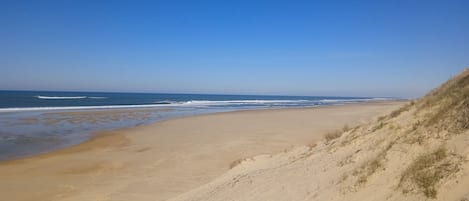 Una spiaggia nelle vicinanze