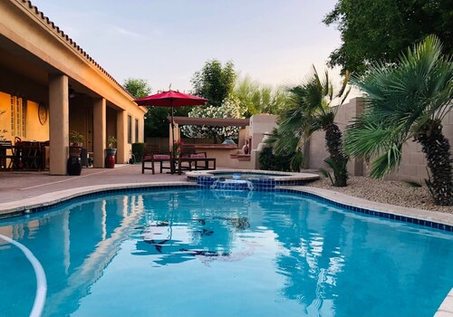 Private Casita w/ New Full Kitchen, Private Pool, Gated Community