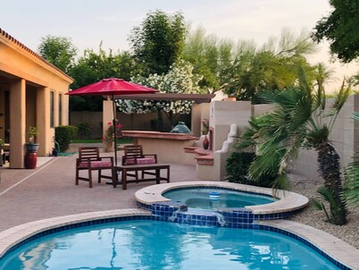 Private Casita w/ New Full Kitchen, Private Pool, Gated Community