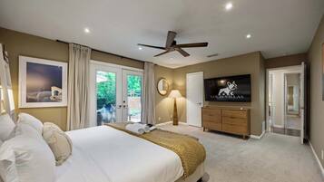 5 chambres, fer et planche à repasser, lit parapluie, Wi-Fi gratuit