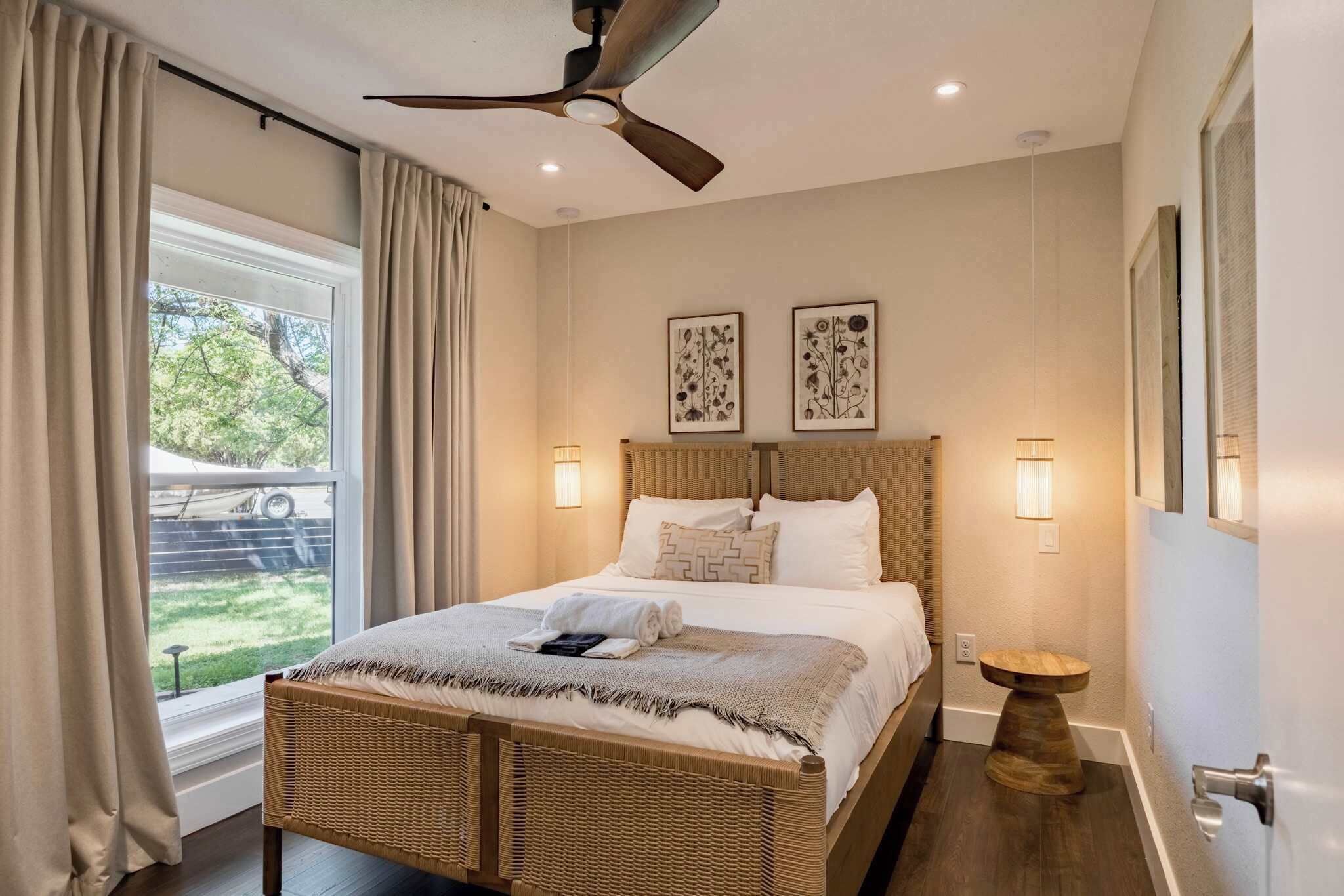 5 chambres, fer et planche à repasser, Wi-Fi gratuit, draps fournis