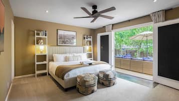 5 habitaciones, tabla de planchar con plancha y cuna de viaje