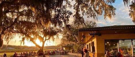 Restauration en plein air