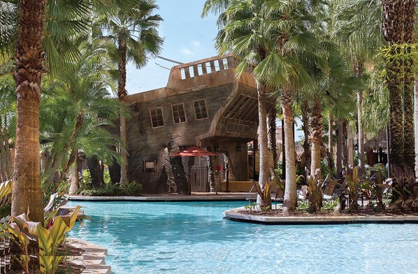 Pool - Luxury resort, 5 pools, 2 lazy rivers minutes from Disney (Lake Buena Vista)