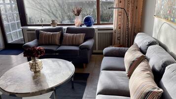 TV, DVD player, stereo