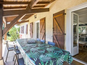 Outdoor dining - Villa de la Côte - Welkeys (Labenne)