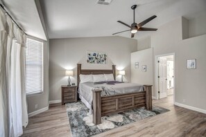 4 bedrooms, iron/ironing board, WiFi - Relaxing Chandler Retreat Near Downtown | Private Pool, Hot Tub & Yard | Dog Friendly (Chandler)