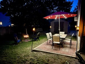 Outdoor dining - ENTIRE UNIT: Charming Century Home in Harbour town (Vermilion)