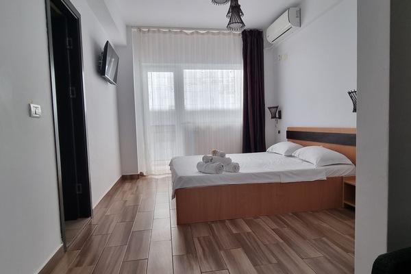 Standard Double Room, with balcony, no view | Free WiFi, bed sheets