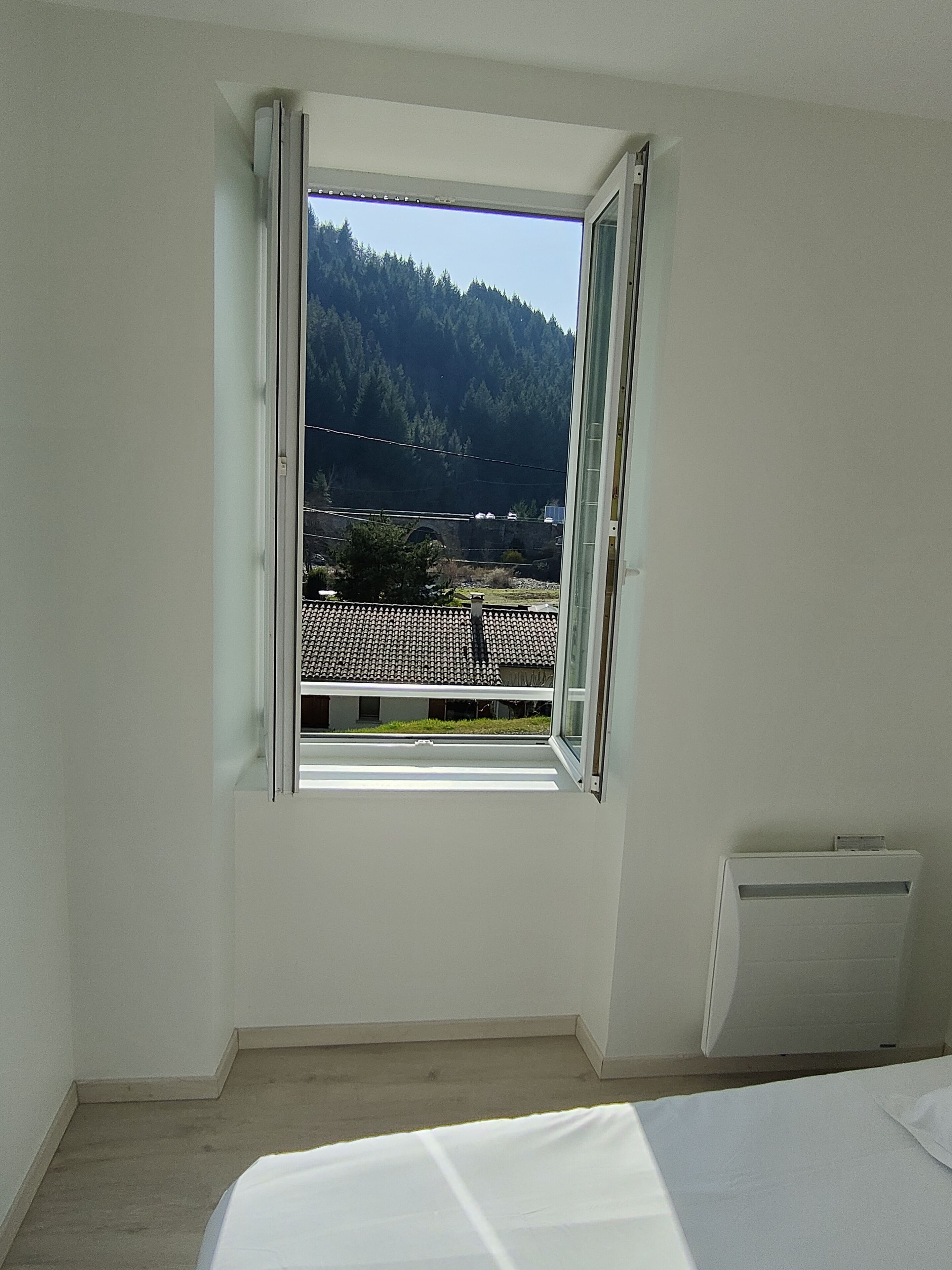 Uitzicht vanuit accommodatie