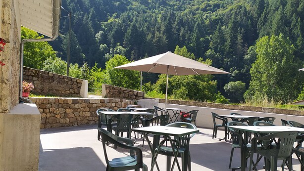 Terrace/patio - Le Payanke Ardechois (Saint-Martin-de-Valamas)