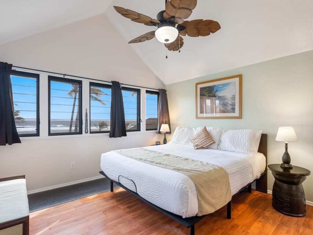 2 bedrooms, iron/ironing board, internet