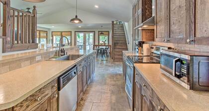 Tool Waterfront Home w/ Hot Tub & Fire Pit!