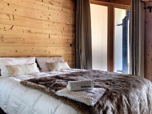 3 bedrooms, free WiFi - Comfy chalet 6 people, direct ski access, sauna, parking (Saint-Martin-de-Belleville)
