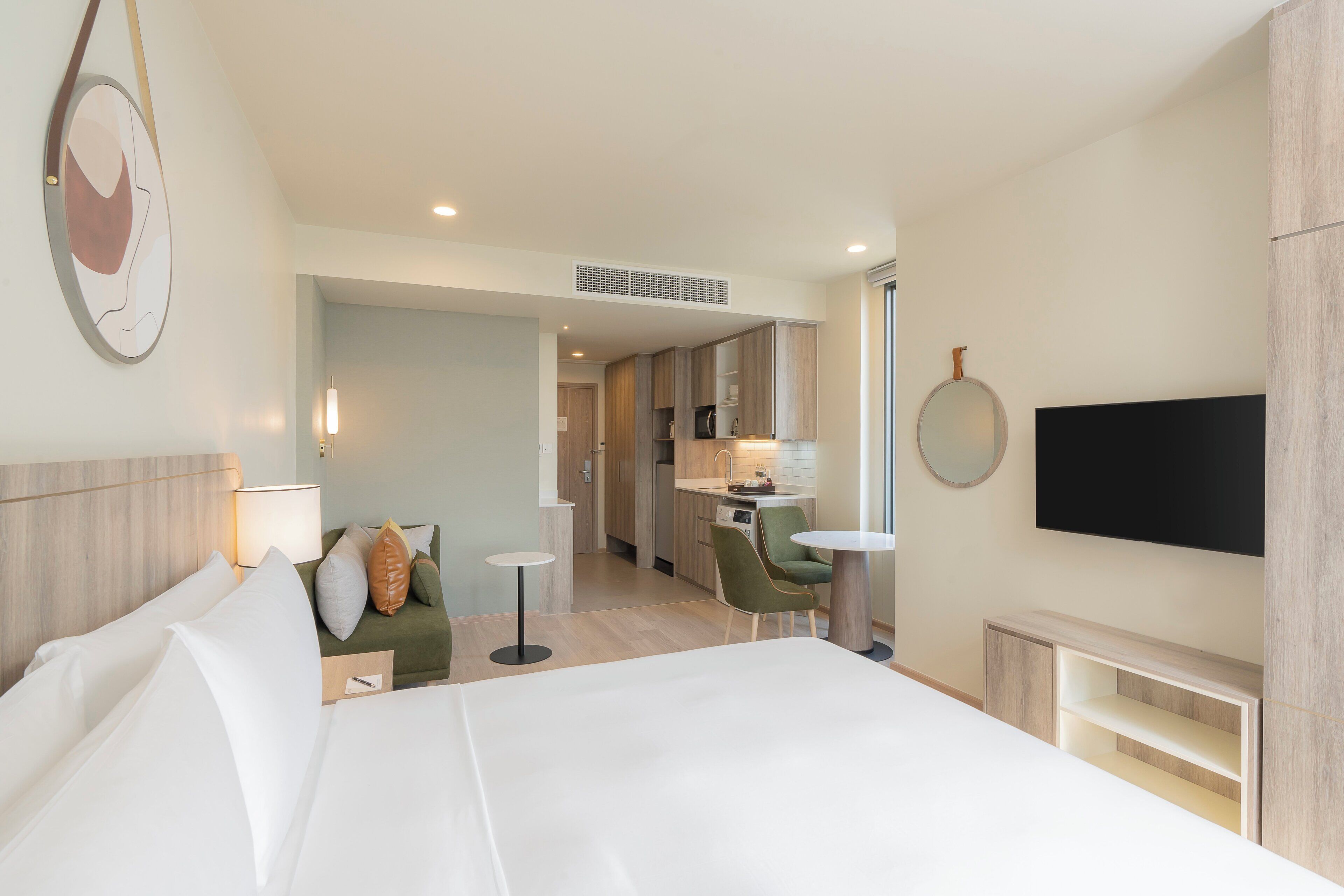 Studio Suite, 1 King Bed, Kitchen (Living Area)