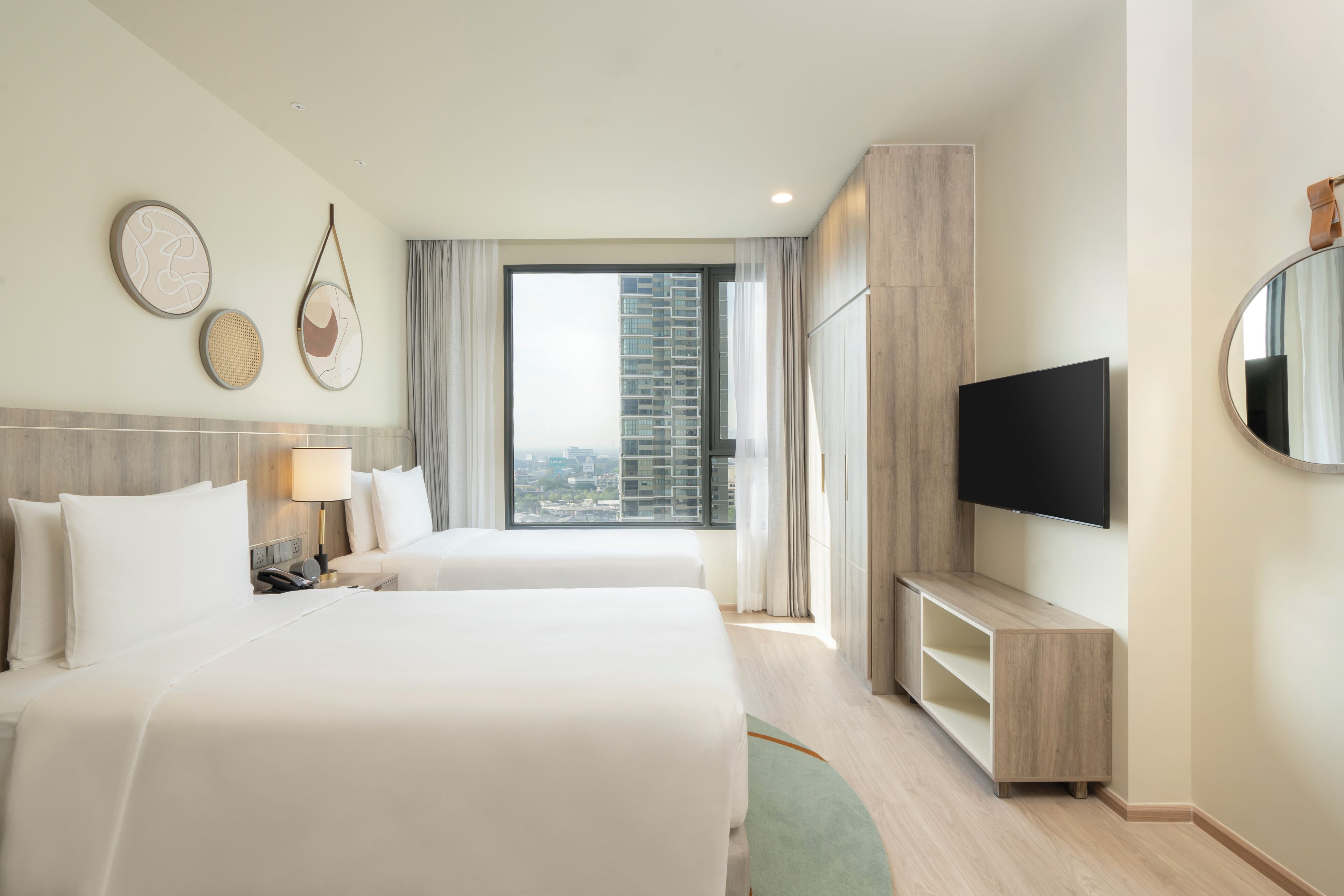 Studio Suite, 2 Single Beds, Kitchen | Premium bedding, down duvets, pillow-top beds, in-room safe