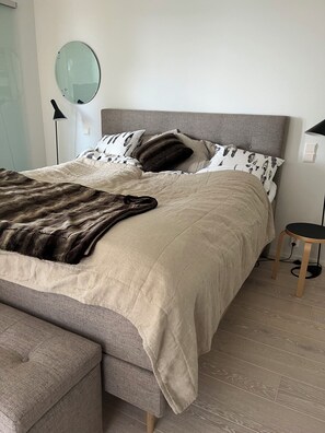 3 soveværelser, skrivebord, strygejern/strygebræt, gratis Wi-Fi