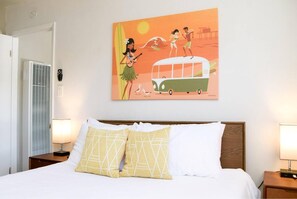 1 bedroom, iron/ironing board, travel crib, free WiFi