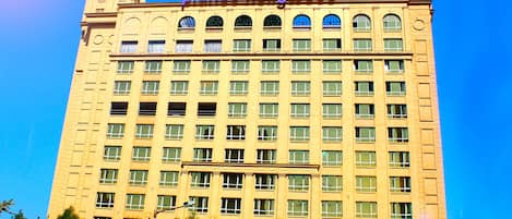 Façade de l’hébergement