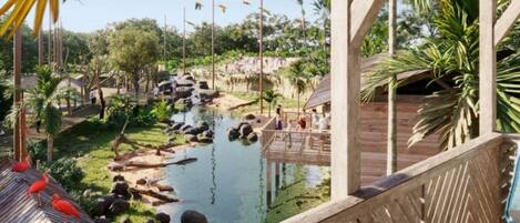 Enceinte de l’hébergement