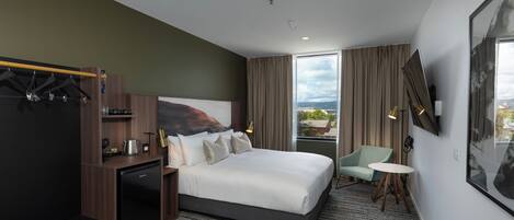 Caixa forta a l'habitació, habitacions insonoritzades i roba de llit