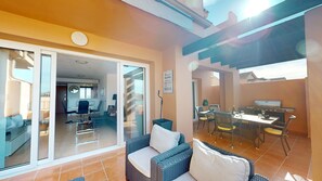 Outdoor dining - Casa Espliego V-A Murcia Holiday Rentals Property (Torre Pacheco)