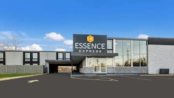 Voorkant van accommodatie