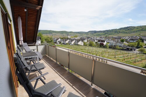 Ferienwohnung "Laurentiusblick" mit Panoramablick in den Weinbergen von Leiwen